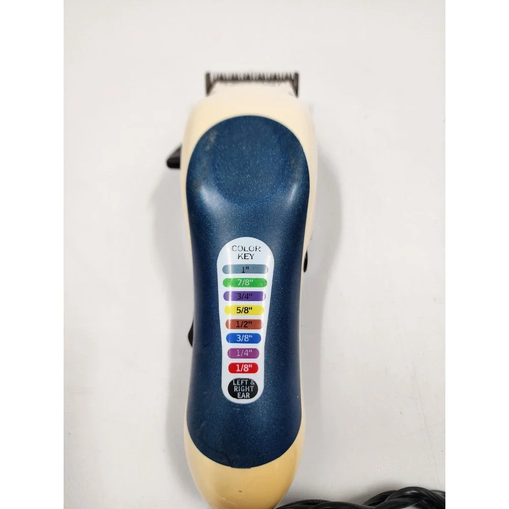 Wahl Color Pro Corded Hair Clipper Kit with Color Coded Guards and Case